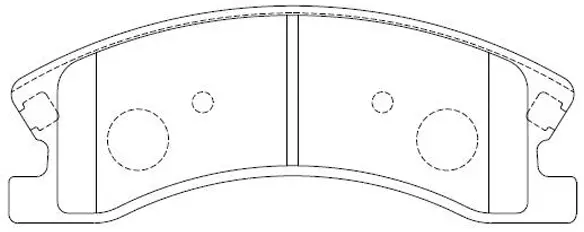 FP0945 FIT Комплект тормозных колодок, дисковый тормоз (фото 1)