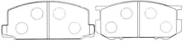FP1035 FIT Комплект тормозных колодок, дисковый тормоз (фото 1)