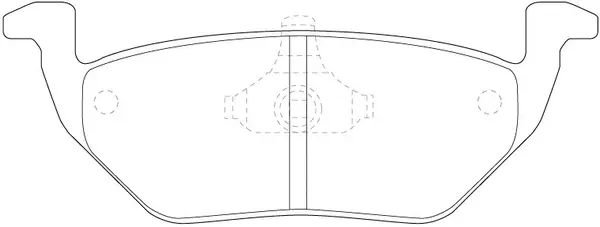 FP1055 FIT Комплект тормозных колодок, дисковый тормоз (фото 1)