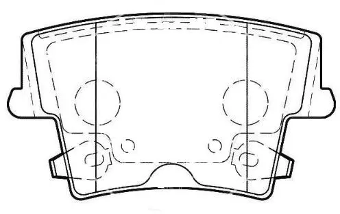 FP1057 FIT Комплект тормозных колодок, дисковый тормоз (фото 1)