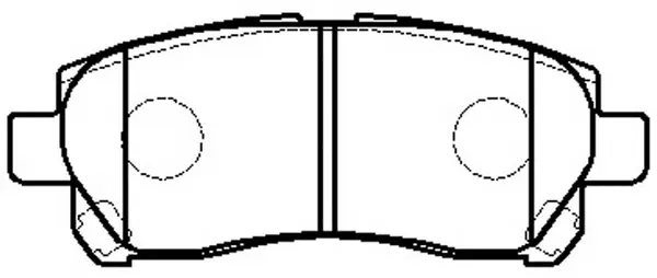 FP1077 FIT Комплект тормозных колодок, дисковый тормоз (фото 1)