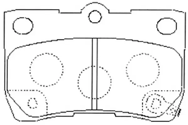 FP1113 FIT Комплект тормозных колодок, дисковый тормоз (фото 1)