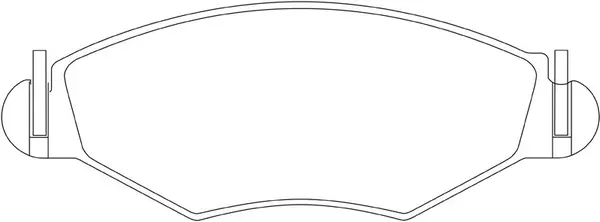 FP1143 FIT Комплект тормозных колодок, дисковый тормоз (фото 1)