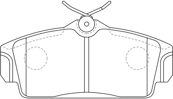 FP1147 FIT Комплект тормозных колодок, дисковый тормоз (фото 1)