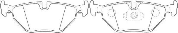 FP1239 FIT Комплект тормозных колодок, дисковый тормоз (фото 1)