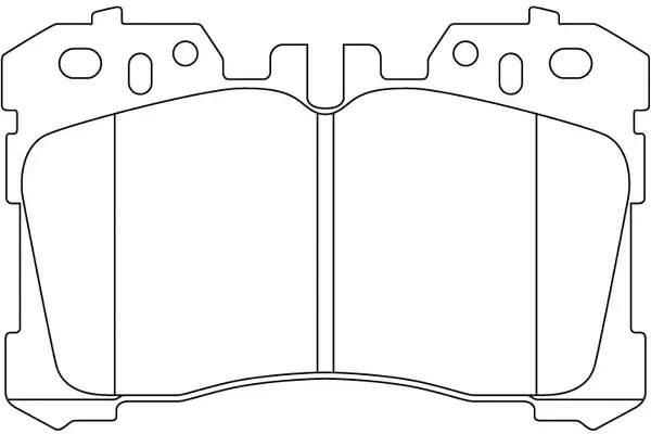 FP1282 FIT Комплект тормозных колодок, дисковый тормоз (фото 1)