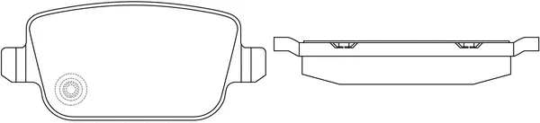 FP1314 FIT Комплект тормозных колодок, дисковый тормоз (фото 1)