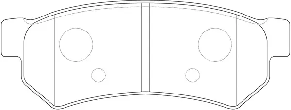 FP1315 FIT Комплект тормозных колодок, дисковый тормоз (фото 1)