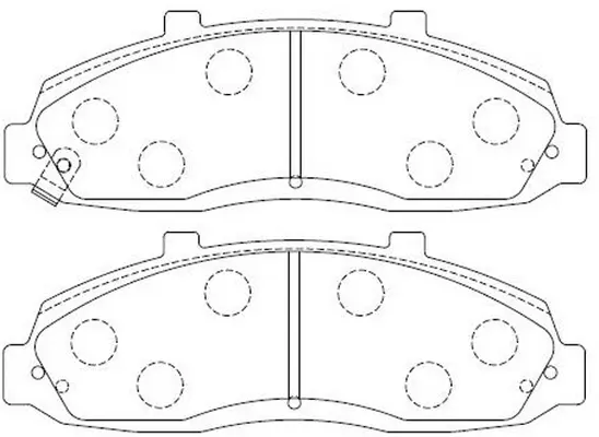 FP1369 FIT Комплект тормозных колодок, дисковый тормоз (фото 1)