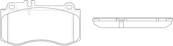 FP1420 FIT Комплект тормозных колодок, дисковый тормоз (фото 1)