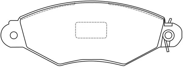 FP1499 FIT Комплект тормозных колодок, дисковый тормоз (фото 1)
