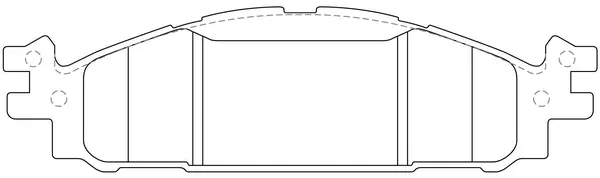 FP1508 FIT Комплект тормозных колодок, дисковый тормоз (фото 1)