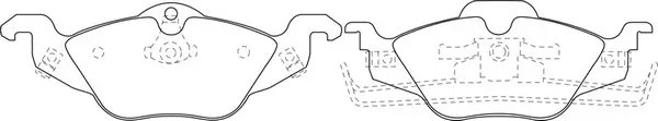 FP1532 FIT Комплект тормозных колодок, дисковый тормоз (фото 1)