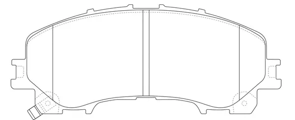 FP1736 FIT Комплект тормозных колодок, дисковый тормоз (фото 1)