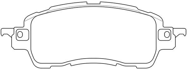 FP1852 FIT Комплект тормозных колодок, дисковый тормоз (фото 1)