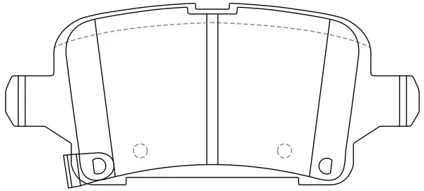 FP1857 FIT Комплект тормозных колодок, дисковый тормоз (фото 1)