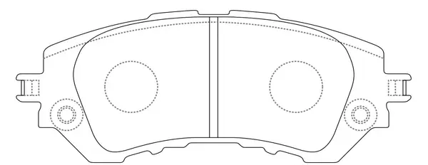 FP1950 FIT Комплект тормозных колодок, дисковый тормоз (фото 1)