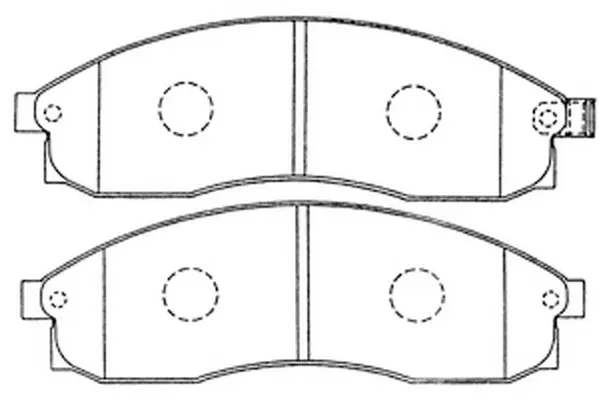 FP2113 FIT Комплект тормозных колодок, дисковый тормоз (фото 1)