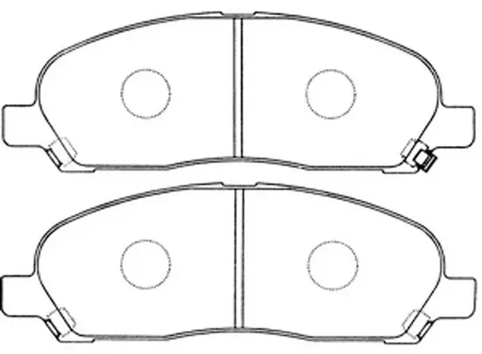 FP3134 FIT Комплект тормозных колодок, дисковый тормоз (фото 1)