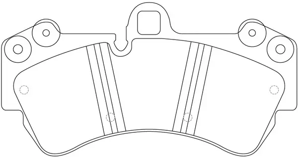 FP3273E FIT Комплект тормозных колодок, дисковый тормоз (фото 1)