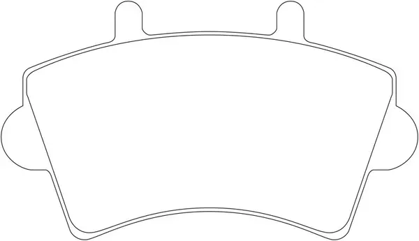 FP4286 FIT Комплект тормозных колодок, дисковый тормоз (фото 1)