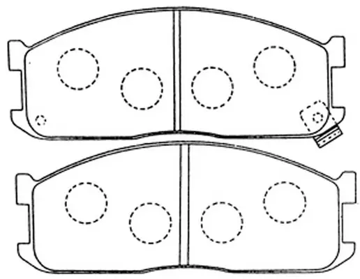 FP5152 FIT Комплект тормозных колодок, дисковый тормоз (фото 1)