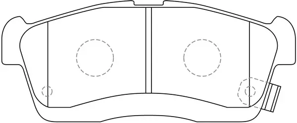 FP6172 FIT Комплект тормозных колодок, дисковый тормоз (фото 1)