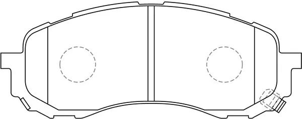 FP7177 FIT Комплект тормозных колодок, дисковый тормоз (фото 1)