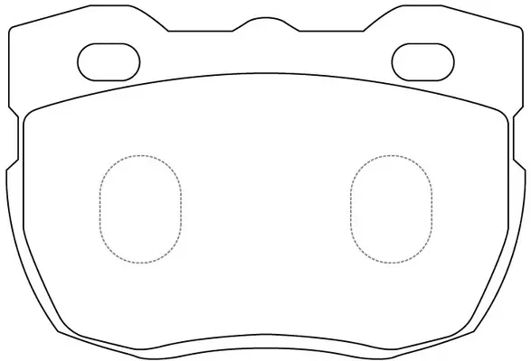 FP7364E FIT Комплект тормозных колодок, дисковый тормоз (фото 1)