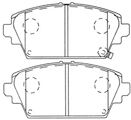 FP8182 FIT Комплект тормозных колодок, дисковый тормоз (фото 1)