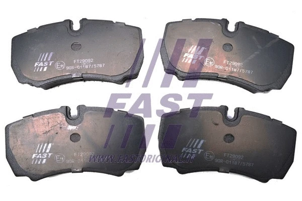 FT29092HD FAST Комплект тормозных колодок, дисковый тормоз (фото 1)
