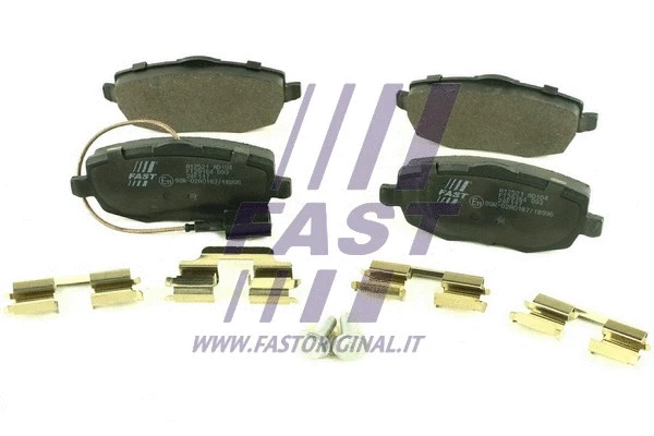 FT29164 FAST Комплект тормозных колодок, дисковый тормоз (фото 1)
