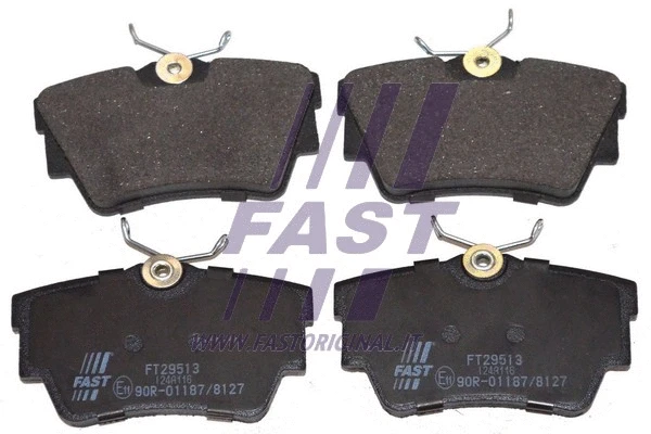 FT29513 FAST Комплект тормозных колодок, дисковый тормоз (фото 1)