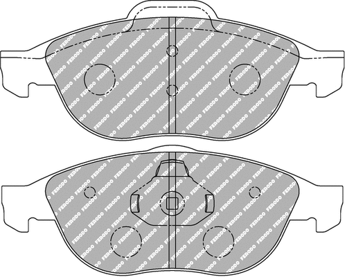 FCP1134H FERODO Комплект тормозных колодок, дисковый тормоз (фото 1)