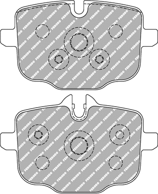 FCP4381H FERODO Комплект тормозных колодок, дисковый тормоз (фото 1)