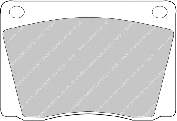FDS9 FERODO Комплект тормозных колодок, дисковый тормоз (фото 1)