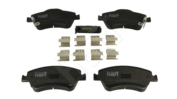 211 811 Hart Комплект тормозных колодок, дисковый тормоз (фото 2)