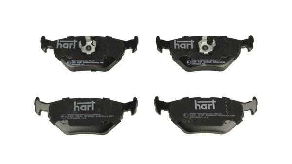 215 915 Hart Комплект тормозных колодок, дисковый тормоз (фото 1)