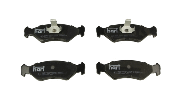 219 118 Hart Комплект тормозных колодок, дисковый тормоз (фото 1)