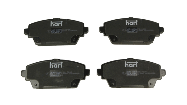 221 096 Hart Комплект тормозных колодок, дисковый тормоз (фото 1)