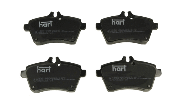 223 172 Hart Комплект тормозных колодок, дисковый тормоз (фото 1)