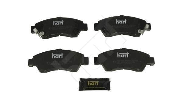248 935 Hart Комплект тормозных колодок, дисковый тормоз (фото 1)