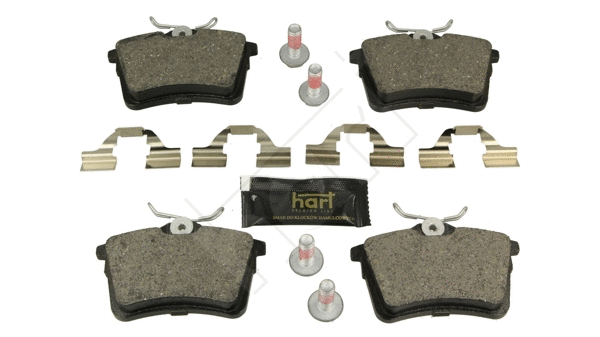 249 009 Hart Комплект тормозных колодок, дисковый тормоз (фото 1)