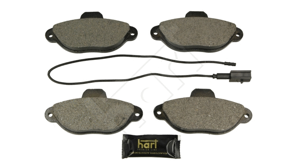 249 149 Hart Комплект тормозных колодок, дисковый тормоз (фото 2)
