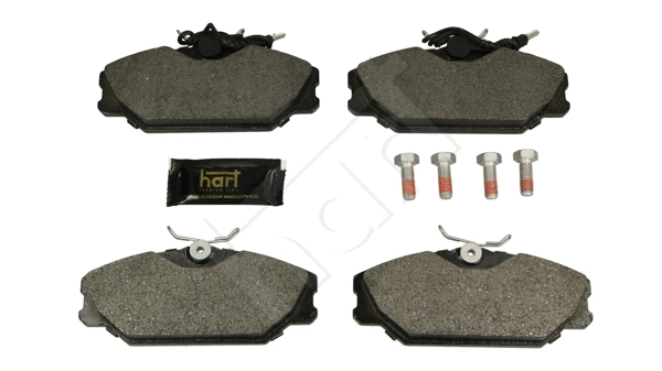 249 162 Hart Комплект тормозных колодок, дисковый тормоз (фото 1)