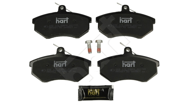 249 175 Hart Комплект тормозных колодок, дисковый тормоз (фото 2)