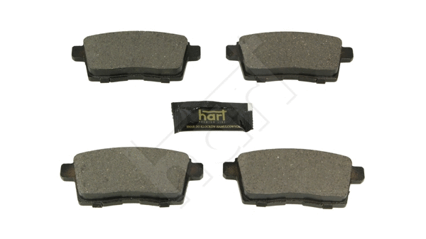 256 533 Hart Комплект тормозных колодок, дисковый тормоз (фото 2)