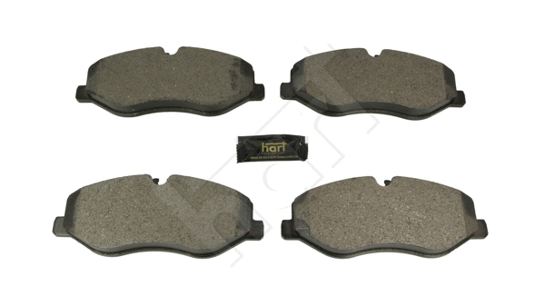 256 557 Hart Комплект тормозных колодок, дисковый тормоз (фото 2)