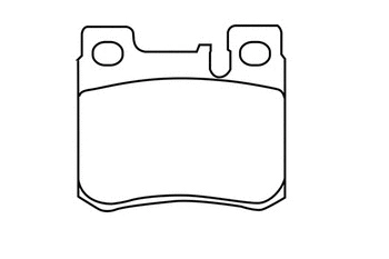 140201 WXQP Комплект тормозных колодок, дисковый тормоз (фото 1)