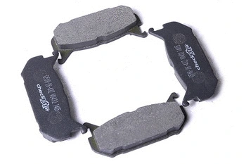 40836 WXQP Комплект тормозных колодок, дисковый тормоз (фото 2)